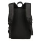 RUCSAC IGGY, 2 compartimente, 2 buzunare laterale, nylon, waterproof, 45x29x22.5cm, negru, 45506980 