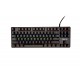 TASTATURA MECANICA SPACER USB IMMORTAL, switch-uri mecanice albastre, 50 mil. apasari, 87 taste, anti-ghosting 26 taste, anti-spill, black, 