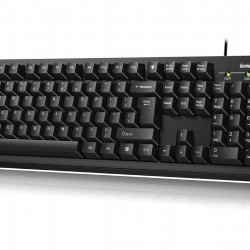 TASTATURA GENIUS USB, 104 taste, black, 