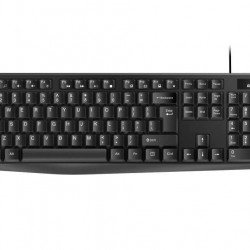 TASTATURA GENIUS USB, 104 taste, black, 