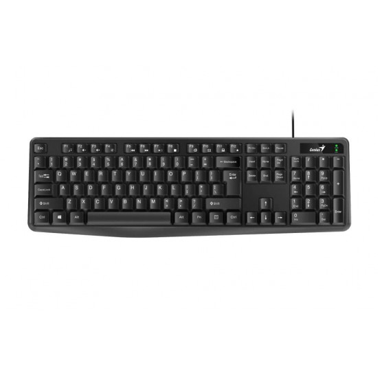 TASTATURA GENIUS USB, 104 taste, black, 