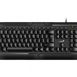 TASTATURA GENIUS USB, 104 taste, black, 