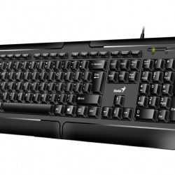 TASTATURA GENIUS USB, 104 taste, black, 