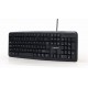 TASTATURA GEMBIRD USB, 104 taste, black, 