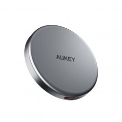 Statie de incarcare wireless Aukey, LC-MC10, 15W, fast charge, 1 x USB-C, negru, 