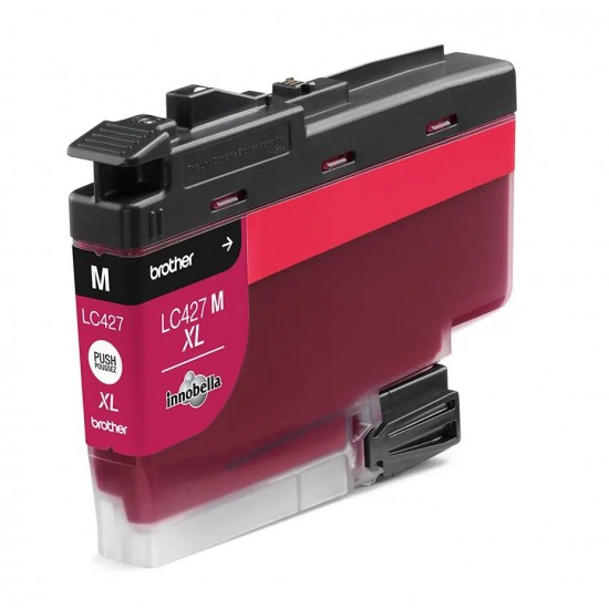 Cartus Cerneala Original Brother Magenta, LC427XLM, pentru MFC J5955|MFC J6955|MFC J6957, 5K, (timbru verde 0.15 lei), 