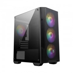 MSI MAG FORGE M100A D60 EU MAG 600DN EU Cord 1xUSB 3.0 2xUSB 2.0 4x120mm Auto RGB Fan Acrylic 