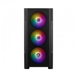 MSI MAG FORGE M100A D60 EU MAG 600DN EU Cord 1xUSB 3.0 2xUSB 2.0 4x120mm Auto RGB Fan Acrylic 