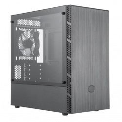 CARCASE Cooler Master MasterBox MB400L w/o ODD TG, U3*2+ Audio single jack,w/rear fan, TG, 