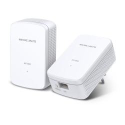 KIT ADAPTOR si AMPLIFICATOR POWERLINE MERCUSYS, tehnologie AV2, AV1000, pana la 1000 mBPS, RJ-45 x 1 porturi 10/100/1000 Mbps, 2 buc, 