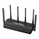ROUTER MERCUSYS, BE6500, 1× 2.5 Gbps WAN port, 1× 2.5 Gbps LAN port si 2× 1 Gbps LAN, dual band 2.4 / 5 Ghz, Wi-Fi 7, 6 x antene externe, 