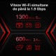 ROUTER MERCUSYS wireless  1900Mbps, 2 porturi LAN Gigabit, 1 port WAN Gigabit, Dual Band AC1900 6 x antena externa, 