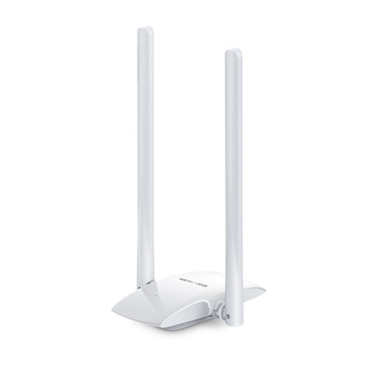 ADAPTOR RETEA MERCUSYS , extern wireless 2.4 GHz, USB 2.0, port, 300 Mbps, antena externa x 2, ADAPTOR RETEA MERCUSYS , extern wireless 2.4 GHz, USB 2.0, port, 300 Mbps, antena externa x 2,