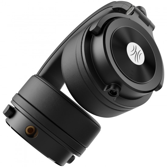 Casca OneOdio cu fir detasabil, tip over ear, utilizare profesionala, multimedia, conectare prin Jack 3.5 mm | Jack 6.35 mm, difuzor 50 mm, impedanta 32 Ohm, negru, 
