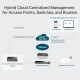 CONTROLLER TP-LINK wireless cloud controler, 2 x 10/100/1000 LAN ports, 1 x USB 2.0, 1 x Mirco-USB, PoE 802.3af or Micro-USB Power Adapter 