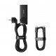 INCARCATOR RETEA Baseus GaN3 Pro Powerstrip,QC 100W,1xAC,2xUSB Type-C Output 5V/3A,2 x USB,include cablu USB Type-C la USB Type-C 100W, 1m, negru INCARCATOR RETEA Baseus GaN3 Pro Powerstrip,QC 100W,1xAC,2xUSB Type-C Output 5V/3A,2 x USB,include cablu USB Type-C la USB Type-C 100W, 1m, negru