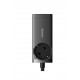 INCARCATOR RETEA Baseus GaN3 Pro Powerstrip, QC 65W, 1xAC, 2xUSB Type-C Output 5V/3A, 2xUSB, include cablu USB Type-C la USB Type-C 100W, 1m, negru INCARCATOR RETEA Baseus GaN3 Pro Powerstrip, QC 65W, 1xAC, 2xUSB Type-C Output 5V/3A, 2xUSB, include cablu USB Type-C la USB Type-C 100W, 1m, negru