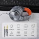 Casca OneOdio cu fir detasabil, tip over ear, utilizare profesionala, DJ, conectare prin Jack 3.5 mm | Jack 6.35 mm, difuzor 50 mm, impedanta 32 Ohm, gri, Casca OneOdio cu fir detasabil, tip over ear, utilizare profesionala, DJ, conectare prin Jack 3.5 mm | Jack 6.35 mm, difuzor 50 mm, impedanta 32 Ohm, gri,