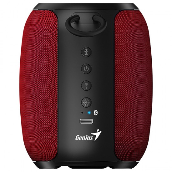 BOXA GENIUS PORTABILA, RMS: 5W, Bluetooth, red, #SP-915BT