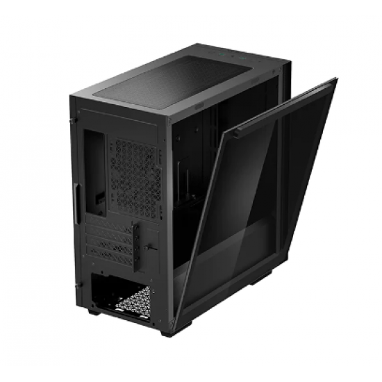 CARCASA DEEPCOOL MACUBE 110, Micro ATX, fara sursa, sticla securizata, 1 x fan, USB 3.0 x 2, Jack 3.5mm, mesh, 