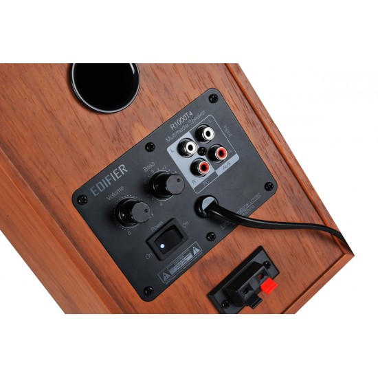 BOXE EDIFIER 2.0, RMS:  24W (2 x 12W), volum, bass, 220V alimentare, brown 