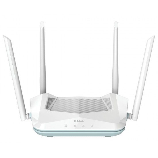 ROUTER D-Link wireless AX1500,1 x WAN Gigabit, 3 porturi LAN Gigabit, 2.4 Ghz/5 Ghz dual band, 4 antene externe, WI-FI 6 