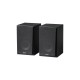 BOXE EDIFIER 2.0, RMS:  24W (2 x 12W), bluetooth v5.4, volum, bass, dual RCA, 220V alimentare, black 