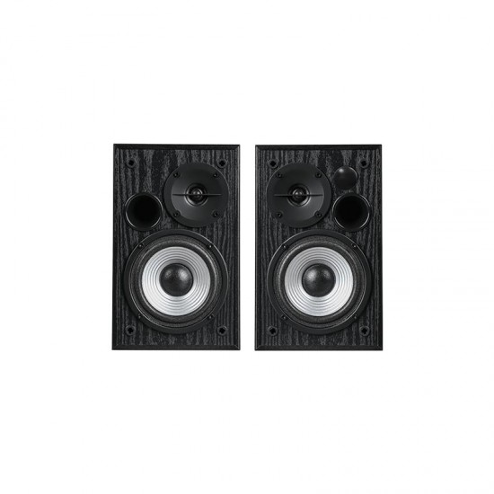 BOXE EDIFIER 2.0, RMS:  24W (2 x 12W), bluetooth v5.4, volum, bass, dual RCA, 220V alimentare, black 