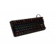 TASTATURA MECANICA SPACER USB IMMORTAL, switch-uri mecanice albastre, 50 mil. apasari, 87 taste, anti-ghosting 26 taste, anti-spill, black, 