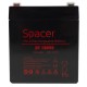 ACUMULATOR UPS SPACER 12V /  5Ah, dimensiuni: 90x70x101mm, inaltime+terminal: 107mm, terminal F2(T2), 