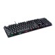 KIT gaming SPACER USB, tastatura RGB rainbow + mouse optic 7 culori, black, 