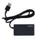 HUB extern SPACER, porturi USB: USB 3.0 x 4, conectare prin USB 3.0, cablu 1m lungime, negru, HUB extern SPACER, porturi USB: USB 3.0 x 4, conectare prin USB 3.0, cablu 1m lungime, negru,