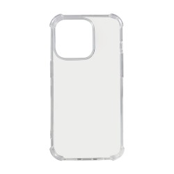 Husa Iphone 14 Pro Spacer, grosime 1.5mm, protectie suplimentara antisoc la colturi, material flexibil TPU, transparenta 