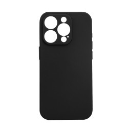 Husa Iphone 15 Pro Spacer, grosime 1.5mm, material flexibil TPU, negru 