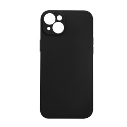 Husa Iphone 15 Plus Spacer, grosime 1.5mm, material flexibil TPU, negru 