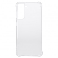 Husa Samsung Galaxy S21 Spacer, transparenta, grosime 1.5mm, protectie suplimentara antisoc la colturi, material flexibil TPU 