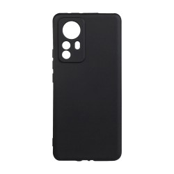 Husa Xiaomi 12 Pro Spacer, negru, grosime 2mm, material flexibil silicon + interior cu microfibra Husa Xiaomi 12 Pro Spacer, negru, grosime 2mm, material flexibil silicon + interior cu microfibra