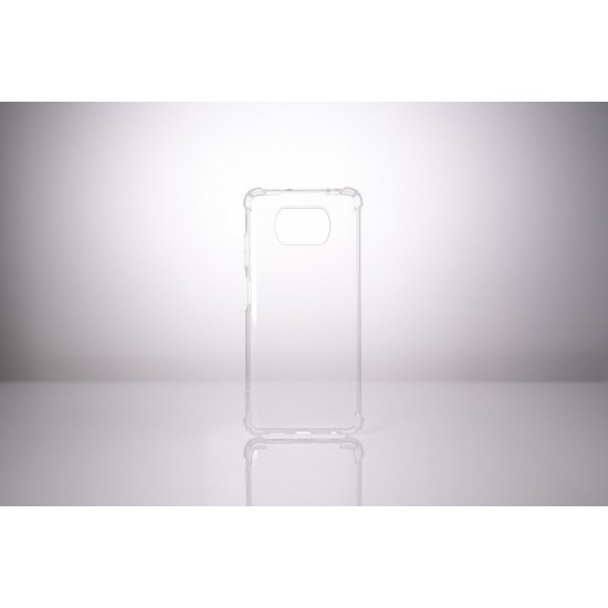 Husa Xiaomi Pocophone X3 Pro 5G Spacer, transparenta,  grosime 1.5mm, protectie suplimentara antisoc la colturi, material flexibil TPU 