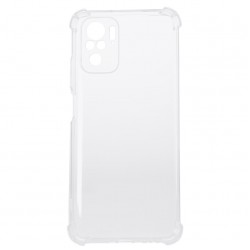 Husa Xiaomi Redmi Note 10 S Spacer, transparenta,  grosime 1.5mm, protectie suplimentara antisoc la colturi, material flexibil TPU 