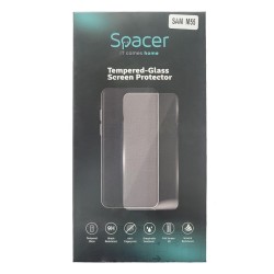 FOLIE STICLA  Spacer pentru Samsung Galaxy M55 grosime 0.3mm, acoperire totala ecran, strat special anti-ulei si anti-amprenta, Tempered Glass, sticla 9D, duritate 9H 