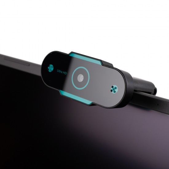 CAMERA WEB SPACER Ultra-HD 4K cu auto focus si rezolutie video 3840 x 2160, black 