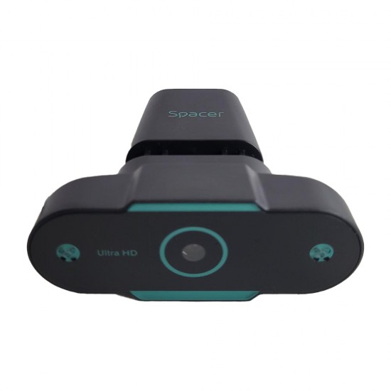 CAMERA WEB SPACER Ultra-HD 4K cu auto focus si rezolutie video 3840 x 2160, black 