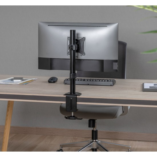 SUPORT de masa Superior, pt 1 monitor plat, diagonala compatibila 17-32 inch, unghi reglabil sus-jos si stanga-dreapta, VESA compatibil max 100×100, max 9 Kg 