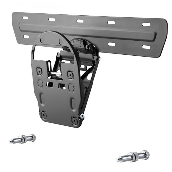 SUPORT de perete Superior, pt 1 TV/monitor plat QLED Samsung, extra slim, diagonala compatibila 49-65 inch, unghi reglabil 3 grade, max 50 Kg 