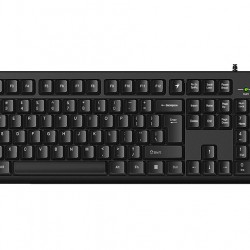TASTATURA GENIUS USB, 104 taste, black, 