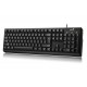 TASTATURA GENIUS USB, 104 taste, black, 