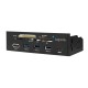 HUB intern LOGILINK, porturi USB: USB 3.0 x 3, USB Type C,conectare prin USB 2.0, S-ATA, alte porturi: SD, MicroSD, M2, MS, XD, CF, eSATA, negru, for 5.25