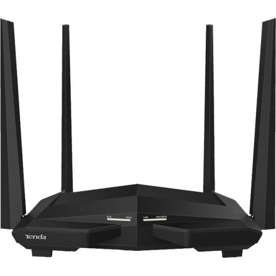 ROUTER Tenda wireless 1200Mbps, 1 x WAN Gigabit, 3 x LAN Gigabit, 4 antene externe, Dual Band AC1200 