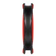 VENTILATOR ARCTIC PC, BIONIX P140 , 140x140x28mm, w/ PWM & cablu PST, high static pressure, RED, 