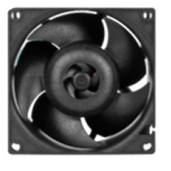 VENTILATOR carcasa Arctic, 80mm, 10000 rpm, dual-bearing, PWM regulated, pachet 4 buc, 